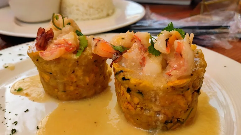 Mofongo De Camarones Shrimp Mofongo
